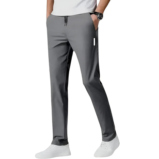 Buy1 Get 1 Free PREMIUM MEN'S LYCRA PANTS(Black & Gray)